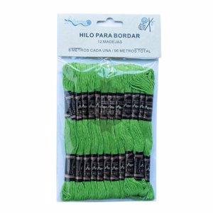 HILO BORDAR ALGODON ABROTEX 12 MADEJAS X 8 METROS